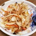 tkmtjk's cooksnap of when they made 新玉ねぎとカニカマ☆おかかめんつゆサラダ.
