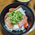M130018's cooksnap of when they made 簡単！ブリ刺身のしょうがにんにく醤油漬け.
