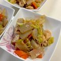 CHISA☆ごはん♪'s cooksnap of when they made 豚肉とコンニャクと野菜のピリ辛炒め　.