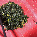 クマティーブラウン's cooksnap of when they made フキの葉の佃煮～フキの葉っぱは捨てないで.