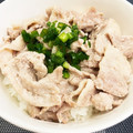 Ｅｍｉｙ's cooksnap of when they made 秒速で完食▶▶ねぎ塩だれガーリック豚丼.