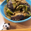 ねみねみ's cooksnap of when they made 揚げ茄子とピーマンの味噌和え☆.