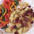 ame-ikuru's cooksnap of when they made じゃが芋とウインナーのバター炒め.