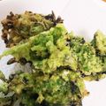 ☆ワニ公☆'s cooksnap of when they made 磯の風味絶品・あおさ海苔の天ぷら.