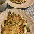 okura_k's cooksnap of when they made じゃがいもでモチモチ★本格簡単チヂミ.