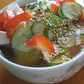 新鮮美感's cooksnap of when they made パプリカの栄養満点からふるスープ☆.