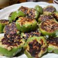 Sa〜ちゃん's cooksnap of when they made 輪切りピーマンの肉詰め.