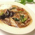 とのチャマ's cooksnap of when they made 豚肉と筍の細切りあんかけご飯.