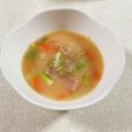 みぽぽ37's cooksnap of when they made クリーミー　韓国風ロゼ野菜スープ.