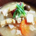 気まぐれ♡雨おんな's cooksnap of when they made 簡単豚汁☆野菜たっぷりサツマイモ入り豚汁.