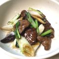 ひろせみかあさん's cooksnap of when they made ＊ネギレバ炒め＊.