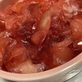 クックMMUHU4☆'s cooksnap of when they made ピンク色に色付いた♡紅玉リンゴの甘煮.