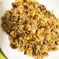 友里のズボラ飯's cooksnap of when they made 5分でできちゃう！納豆チャーハン.