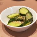 とんこつたろー's cooksnap of when they made 簡単きゅうりのナムル.