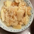 eiyoushi's cooksnap of when they made 麺つゆで簡単♪たけのこご飯.