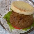 ジビエ大好き☆'s cooksnap of when they made イングリッシュマフィンでハンバーガー☆.