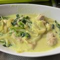 パンコパンダ's cooksnap of when they made チキンとほうれん草のカレークリーム煮。.