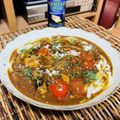 料理男子部🍻's cooksnap of when they made 超簡単★鯖缶と舞茸のカレー蕎麦orうどん.