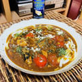 料理男子部🍻's cooksnap of when they made 超簡単★鯖缶と舞茸のカレー蕎麦orうどん.