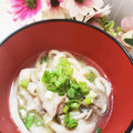 ゆるмαмα's cooksnap of when they made 豚肉ときのこ★白だしで簡単あったかうどん.