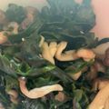 ♡ほこ♡'s cooksnap of when they made しめじとワカメのごまポン和え.