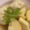 ゆっくん1129's cooksnap of when they made 春❀たけのこと鶏だんごの煮物.