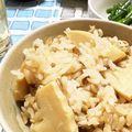 たまにゃんときよみ's cooksnap of when they made 優しい味♪たけのこご飯.