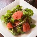 おーぶんおーぶん's cooksnap of when they made グレープフルーツとベビーリーフのサラダ♪.