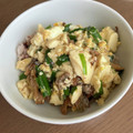 Perlまま's cooksnap of when they made 節約！簡単！さんま缶とニラ豆腐の卵とじ.