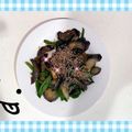 ☆hironon☆'s cooksnap of when they made ナスとピーマンの甘辛炒め.