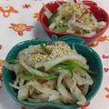赤い電話's cooksnap of when they made 超カンタン！大根とキュウリの梅サラダ.