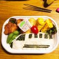 reomel's cooksnap of when they made #新幹線#キャラ弁.