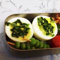 龍青空ママ's cooksnap of when they made ゆで卵de簡単おつまみ☘️香味ナムル.