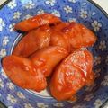y_u♡'s cooksnap of when they made 魚肉ソーセージでギョニチり♪.