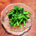 milestone★'s cooksnap of when they made のらぼう菜のからし和え.
