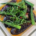 ERIKOのご飯's cooksnap of when they made 茄子とオクラのサッパリ揚げびたし.