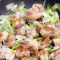 ク＊ゆっきぃ's cooksnap of when they made 簡単 鶏もも肉と長ネギのポン酢炒め.
