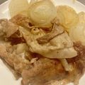 けい♫'s cooksnap of when they made 新たまねぎ de 豚肉＾◎◎＾　ソテー.