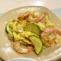 *nana*'s cooksnap of when they made えびとズッキーニの卵炒め.