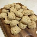 papikun's cooksnap of when they made 簡単！ザクホロ！きな粉スノーボール。.