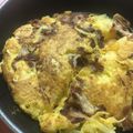 エッティンガーン's cooksnap of when they made 残りご飯でお好み焼き♪.