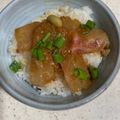まる3◎'s cooksnap of when they made 漬け真鯛のごまだれ和え〆は鯛茶漬け☆.