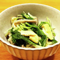 かなりんココりん's cooksnap of when they made 水菜としめじ☆白だしサッと煮.