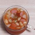 アクセル☆'s cooksnap of when they made 白いんげん豆とウインナーのトマトスープ.