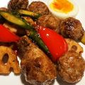 すーざん2015's cooksnap of when they made 【簡単】ふんわり♪子ども喜ぶ基本の肉団子.
