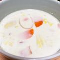 くまじ◎'s cooksnap of when they made 白菜と鶏むね肉と牛乳の簡単クリーム煮♪.