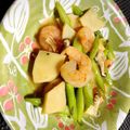 MochaFudge's cooksnap of when they made 台湾の味★筍とアスパラと海老の塩あんかけ.