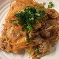 ベティ３'s cooksnap of when they made 韓国料理ー豚キムチの焼きそば.