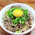 YCHキッチン's cooksnap of when they made お肉も柔らか！絶品！ネギ玉牛丼！.