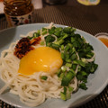 桜杏仁's cooksnap of when they made 程良い辛さと食感がクセになる！釜玉うどん.